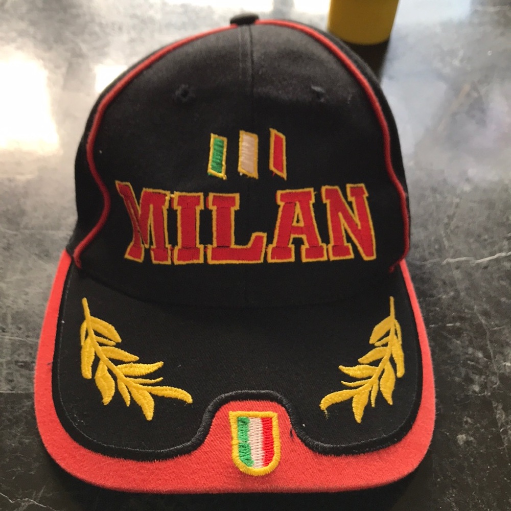 Milan Italy Velcro adjustable hat